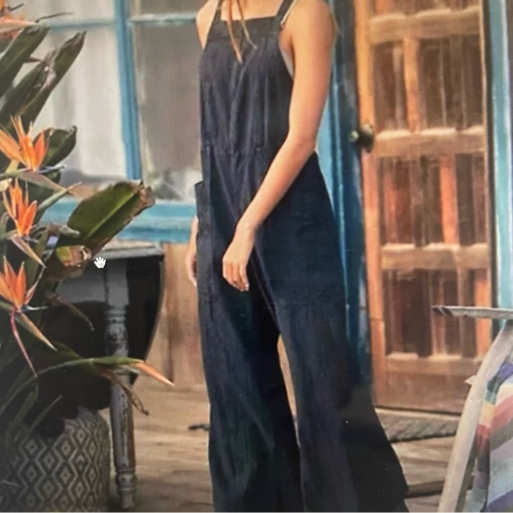 Free People Savannah Overalls XS